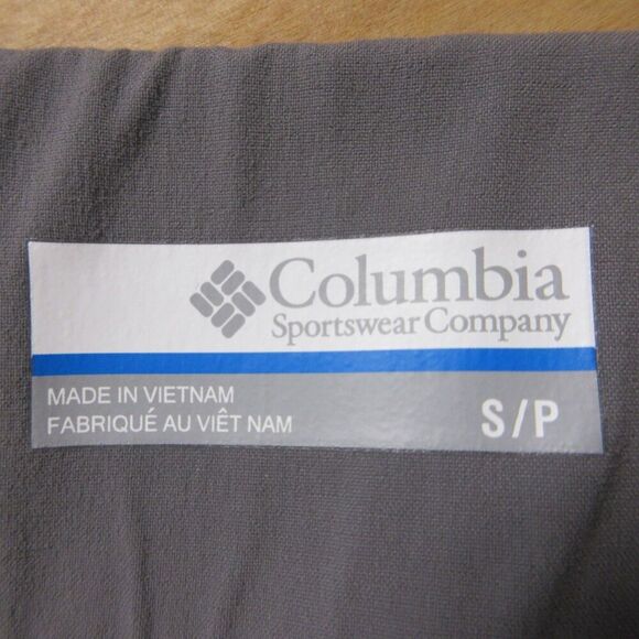 COLUMBIA Omni-Shade Omni-Shield Pull-On Capri Pants Small Grey Bermuda Short NWT - Picture 8 of 14
